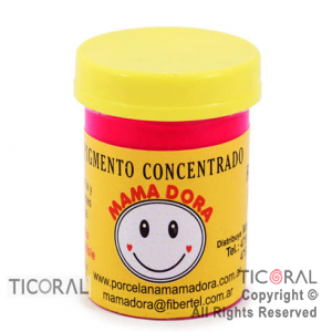 PIGMENTO CONCENTRADO P/PORCELANA FRIA ROSA FLUO X 15GR X 1